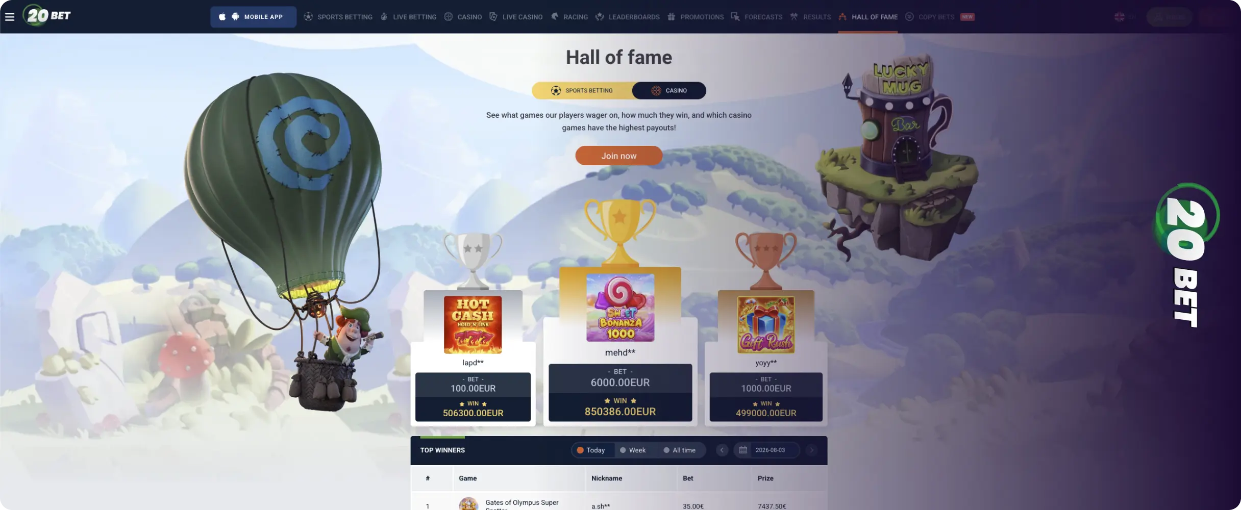 20Bet Online-Casino 20Bet Online-Casino